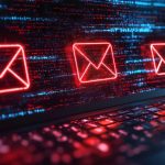 Scam fraud security warning crime internet technology phishing online alert digital risk protection threat background with danger message spam cyber concept hacking attack email sms caution symbol
